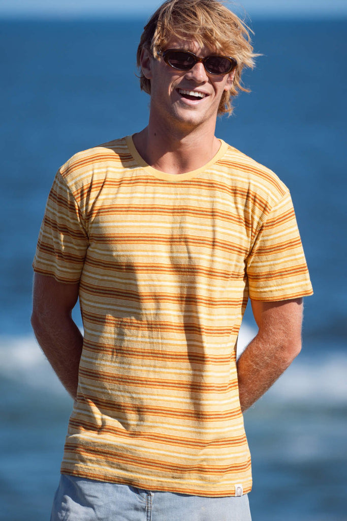 Yellow Submarine Hemp Organic Cotton Mens Shirt Mens Tops Skumi