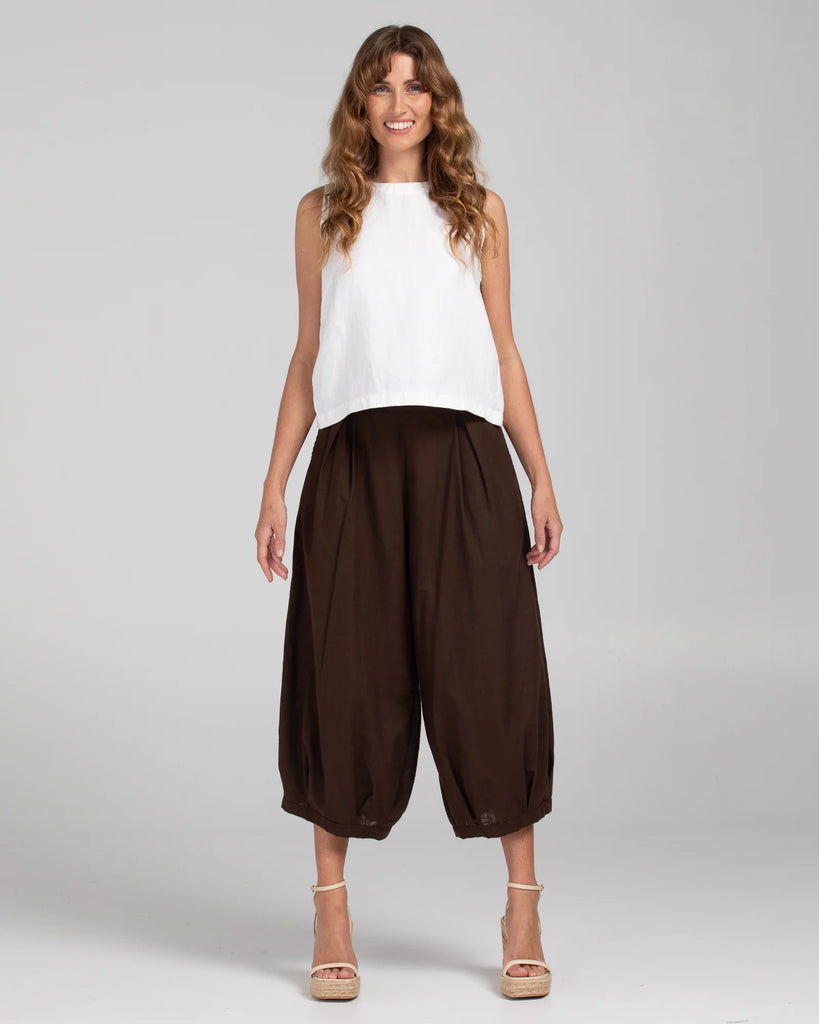 Zetta Pant - Ground Coffee Bottoms Boom Shankar 6