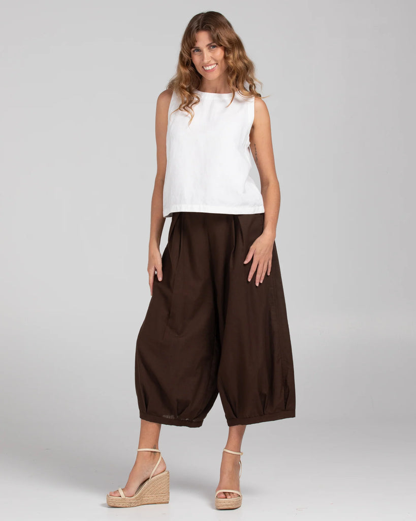 Zetta Pant - Ground Coffee Bottoms Boom Shankar