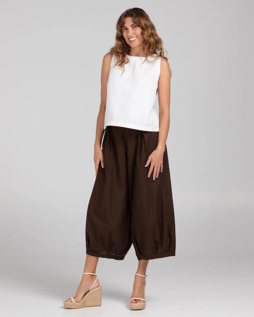 Zetta Pant - Ground Coffee Bottoms Boom Shankar