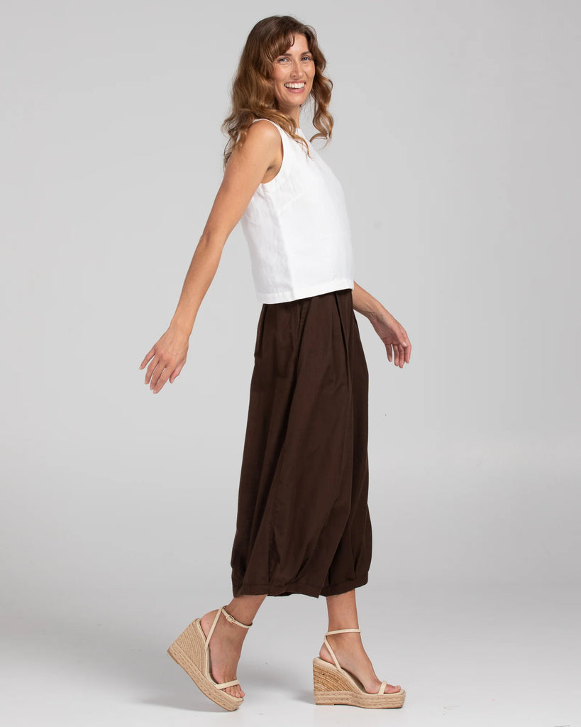 Zetta Pant - Ground Coffee Bottoms Boom Shankar