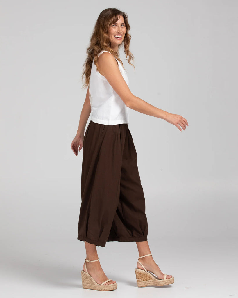 Zetta Pant - Ground Coffee Bottoms Boom Shankar