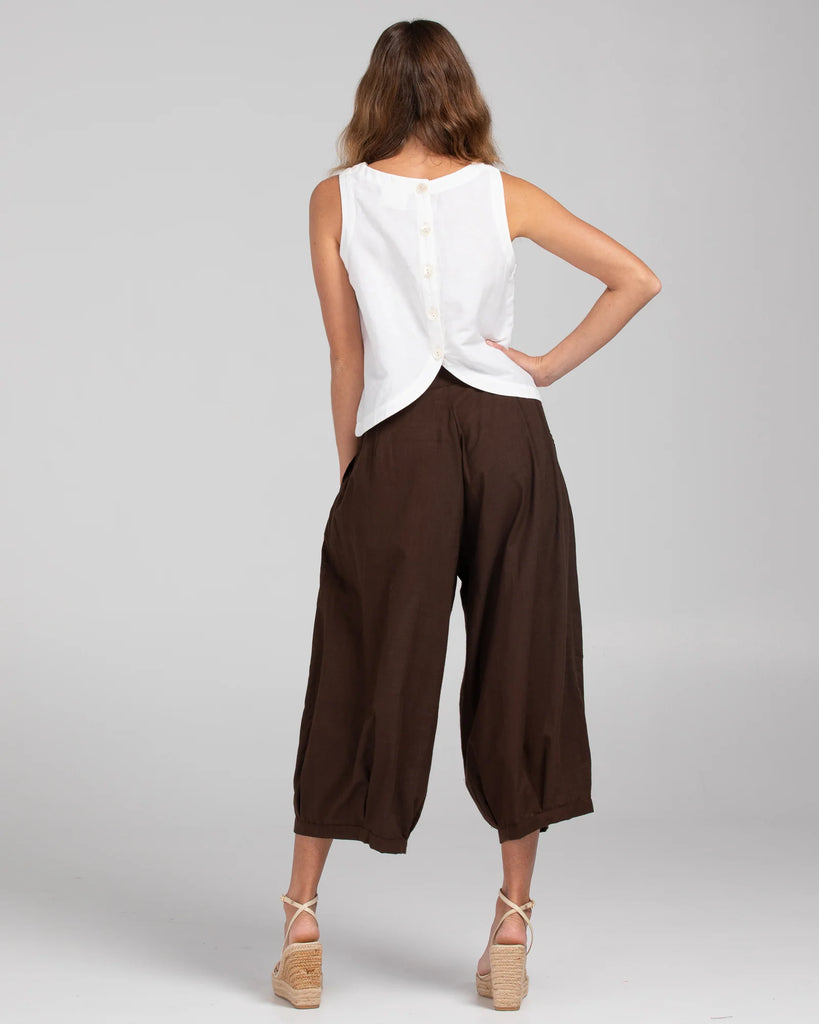 Zetta Pant - Ground Coffee Bottoms Boom Shankar