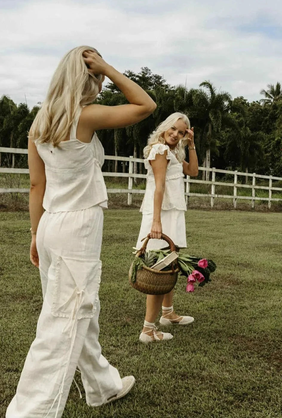 Envelope Pants White Bottoms Jollou