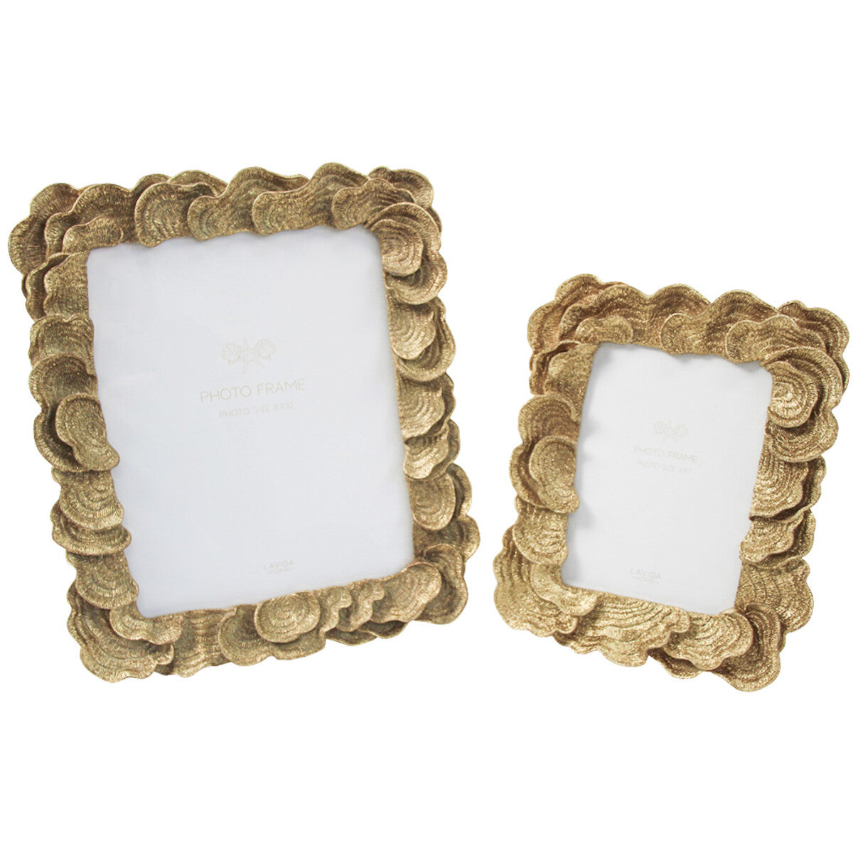 Photo Frame 5x7 Coral Washed Gold Gifts and Accessories Lavida