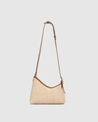 Amelia Shoulder Bag - Raffia/Tan - Global Free Style