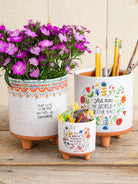 Artisan Planter Stay Close To People Who Feel Like Sunshine Gifts and Accessories Natural Life