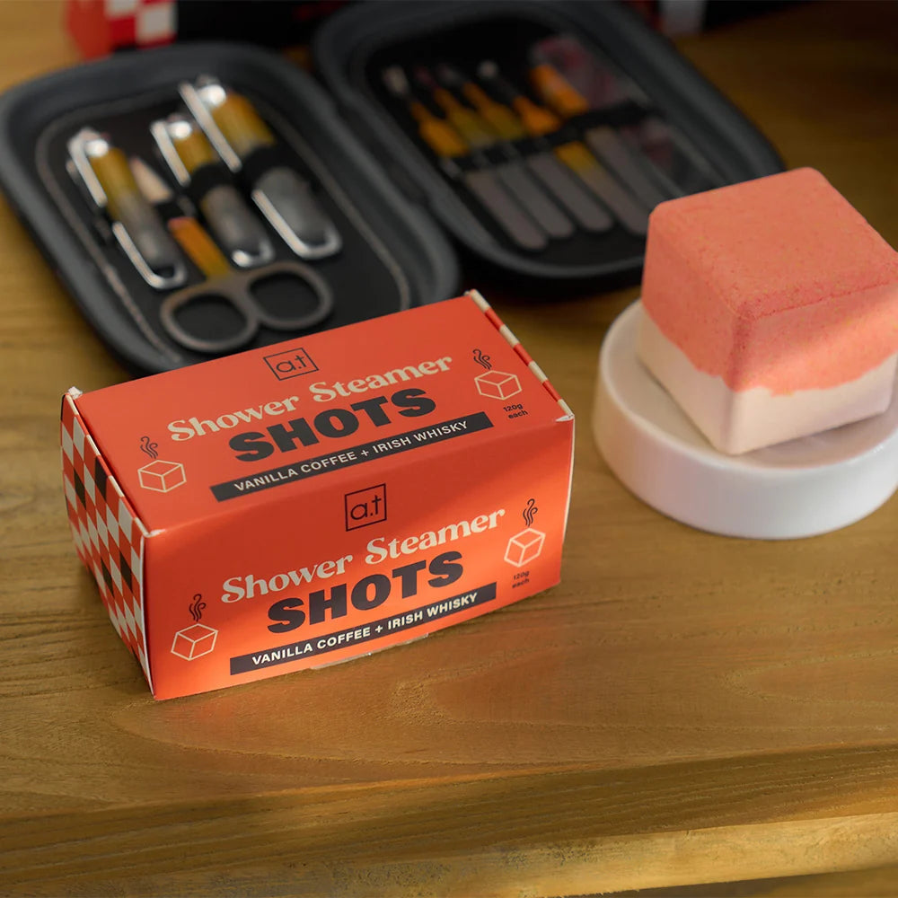 AT Mens Shower Steamer Shots Gifts and Accessories Annabel Trends