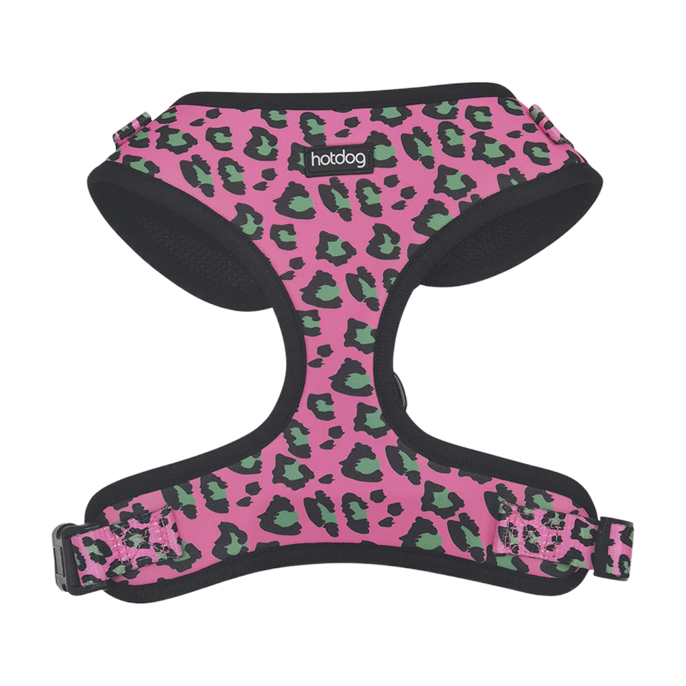 Hot Dog - Harness - Pink Ocelot Gifts and Accessories Annabel Trends   