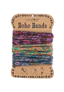 Natural Life Boho Bands Violet/Mustard/Charcoal Hair Natural Life   