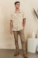 Men's Shirt - Fleur Mens Tops MahaShe