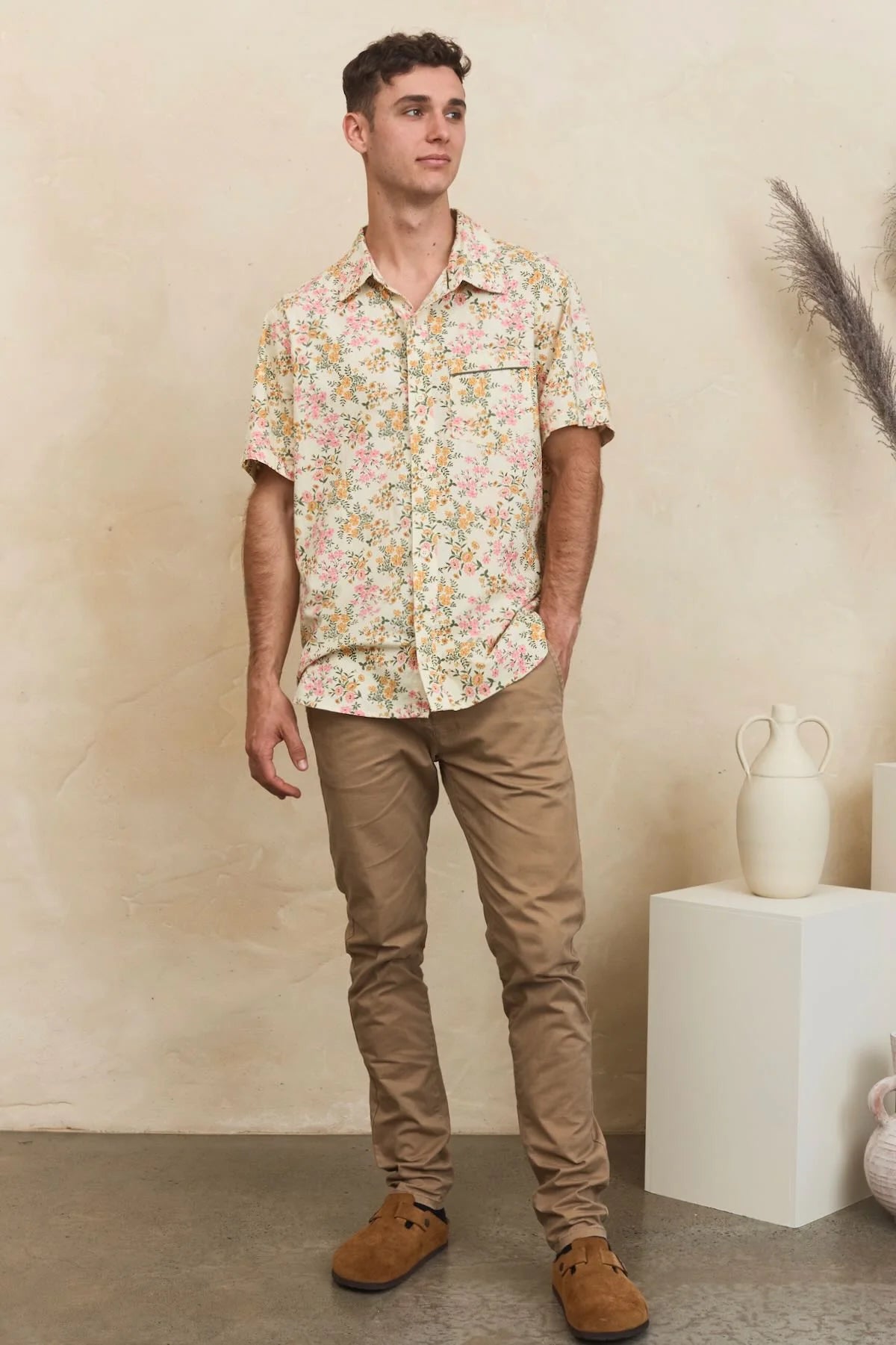 Mens Shirt Fleur Mens Tops MahaShe