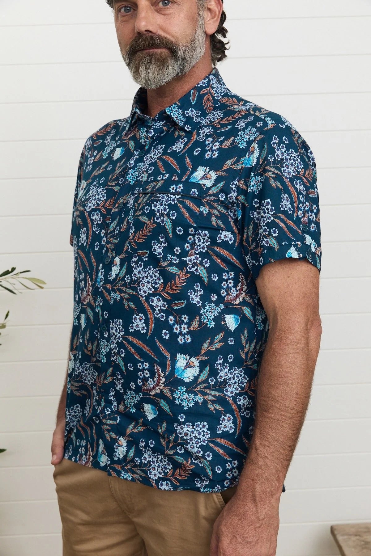 Mens Shirt Bellflower - Global Free Style