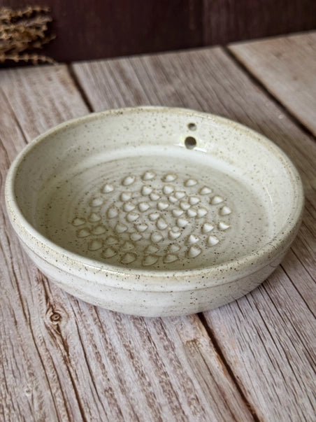 Herb Stripper and Garlic Grater/Mincer combination Home Wolf and Clay