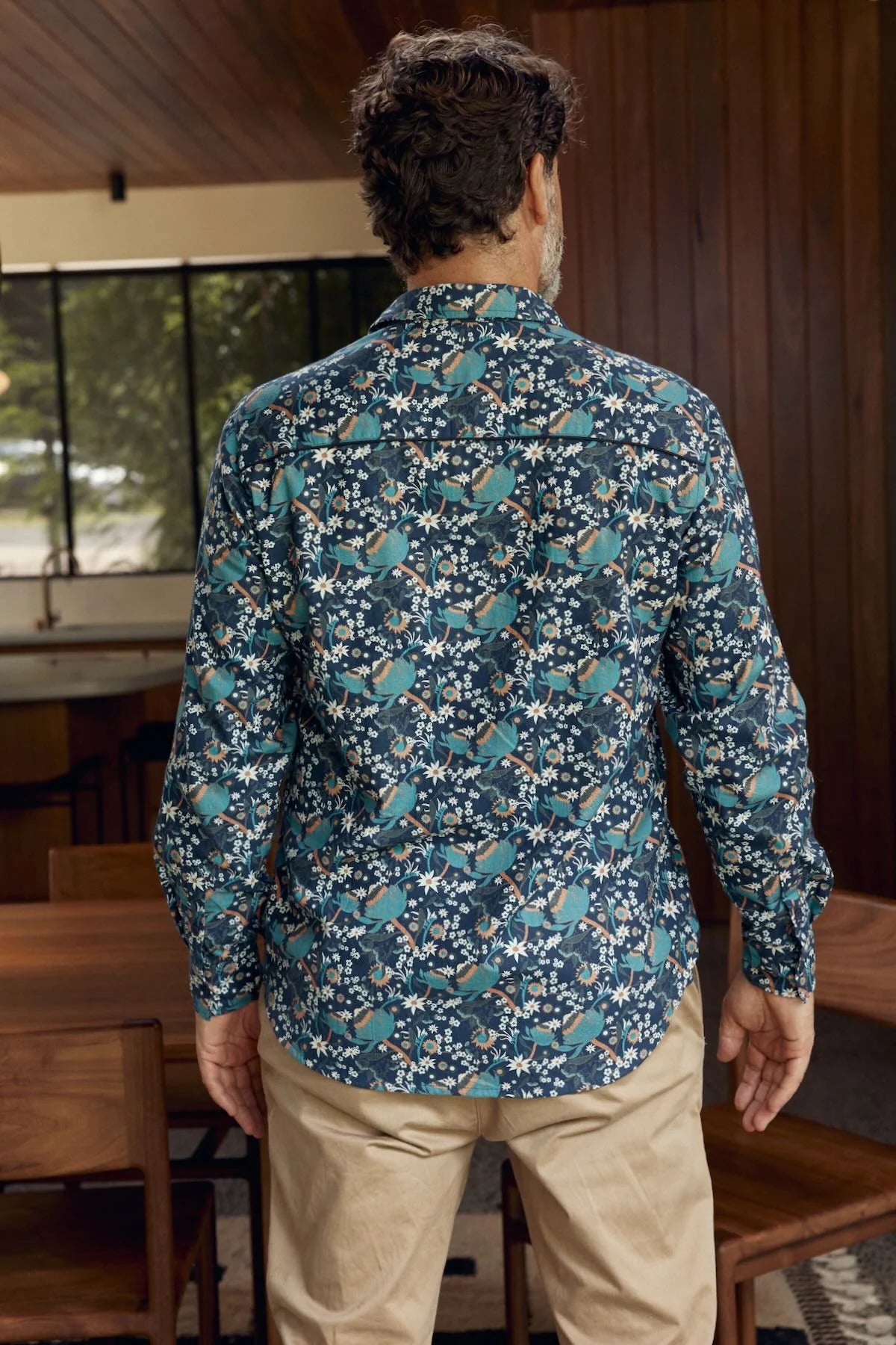 Men's Long Sleeve Waratah Mens Tops MahaShe