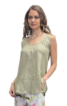 Camry Cami Top Pistachio Tops Sunkissed XS(6)