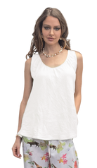 Camry Cami Top White Tops Sunkissed XS(6-8)