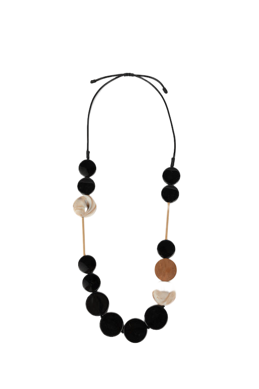 PT Douglas Necklace Black Necklaces Holiday Trading   