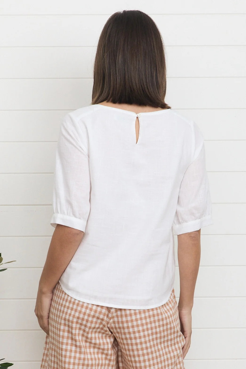 Gigi Top White Tops MahaShe