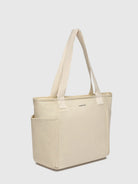 Charlotte Canvas Tote Bag Natural Bags and Purses Louenhide