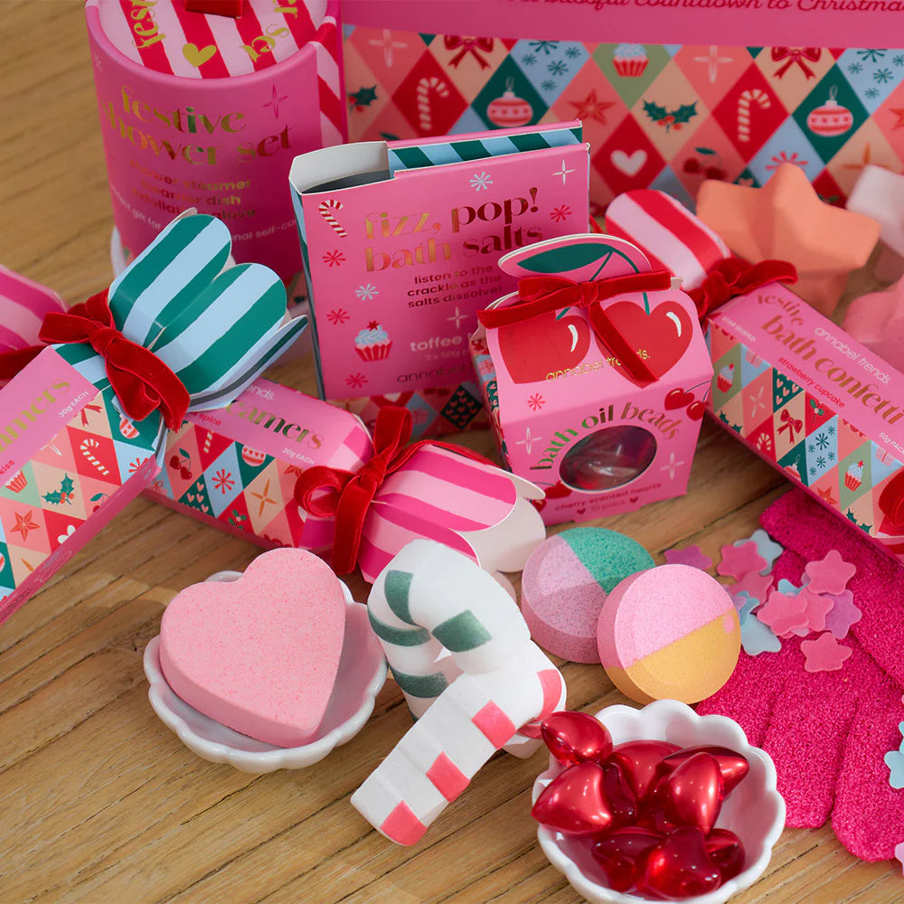 Bath Oil Beads Festive Cherry Bath Annabel Trends