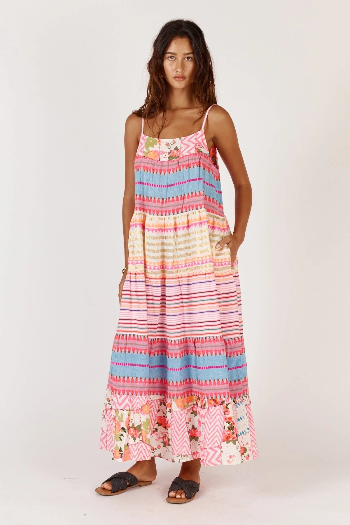 Corfu Maxi Patch Dresses Ruby Yaya