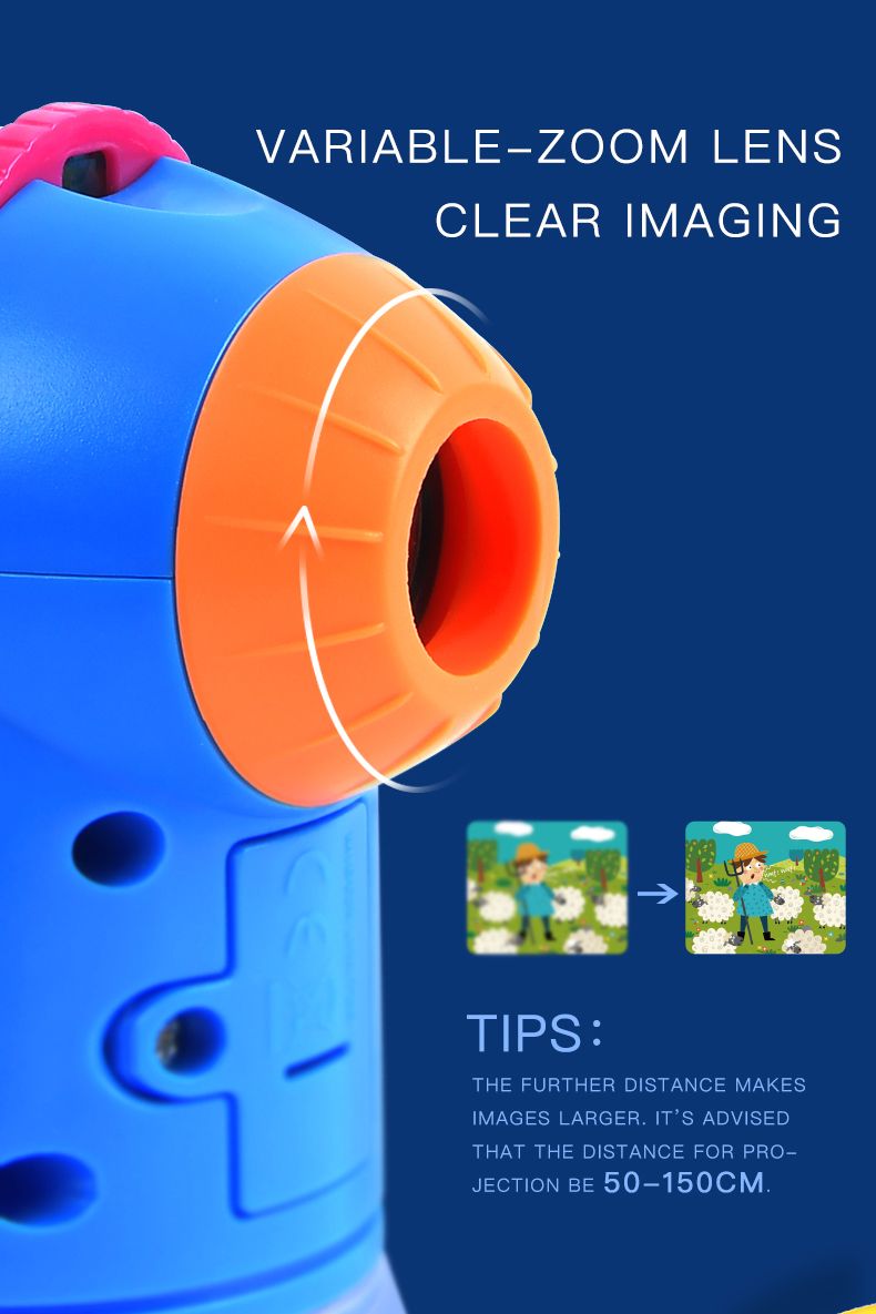 Mideer Kids Storybook Torch with 12 Stories Gifts and Accessories ToysLink