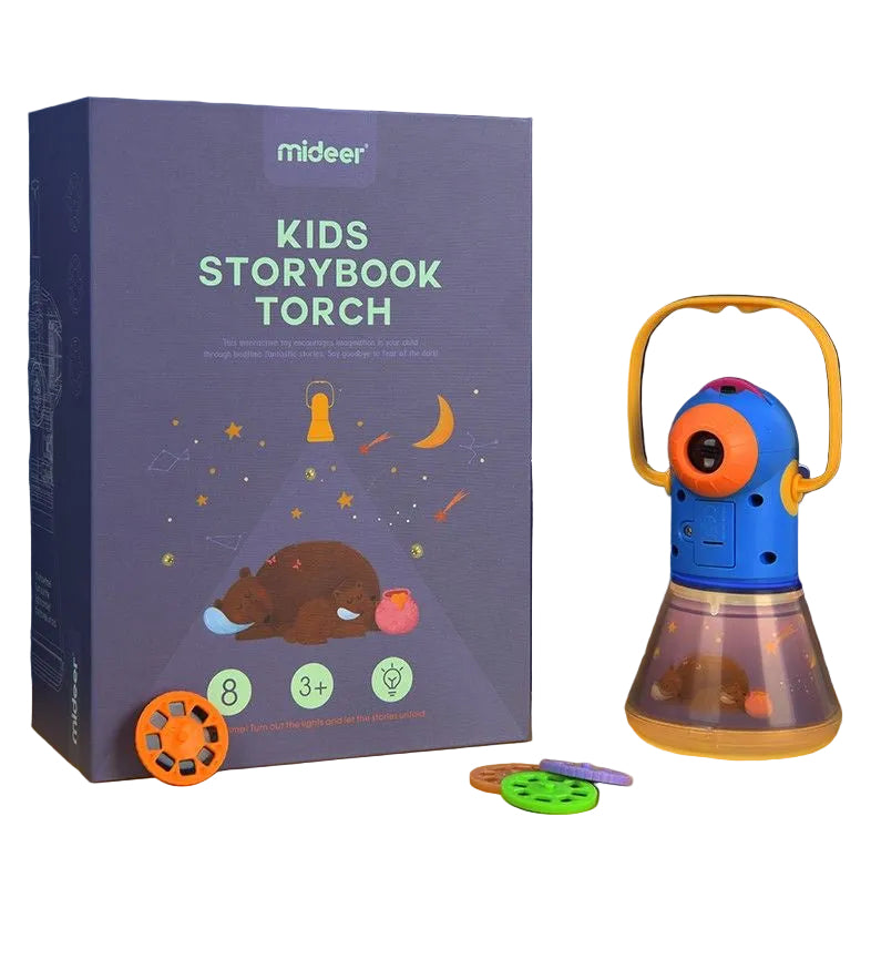 Mideer Kids Storybook Torch with 12 Stories Gifts and Accessories ToysLink