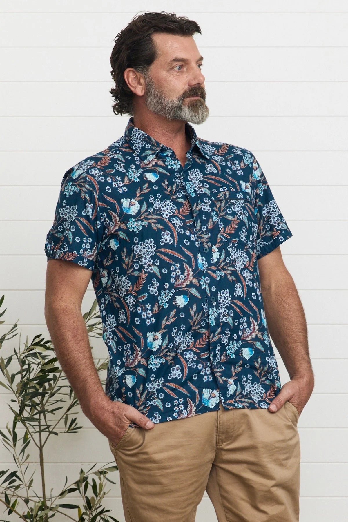 Mens Shirt Bellflower - Global Free Style