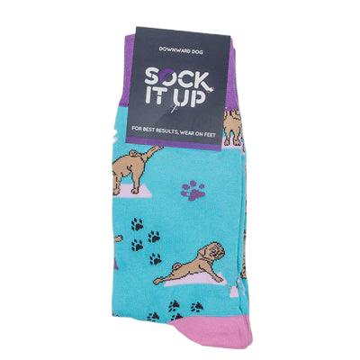 Downward Dog Socks Sock It Up   