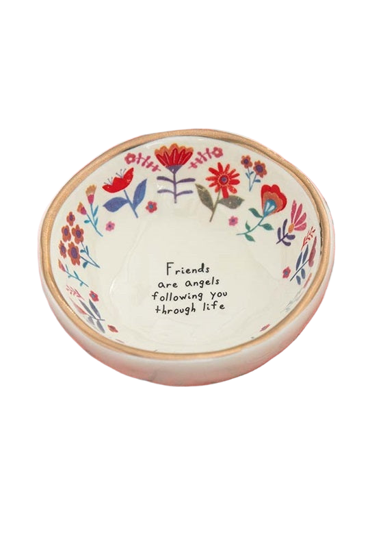 Natural Life Giving Trinket Bowl Friend Angel Gifts and Accessories Natural Life   