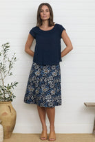 Remi Top Navy - Global Free Style