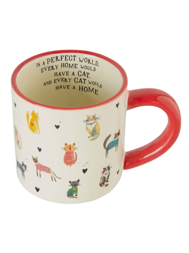 Bungalow Mug Every Cat Has A Home Gifts and Accessories Natural Life   