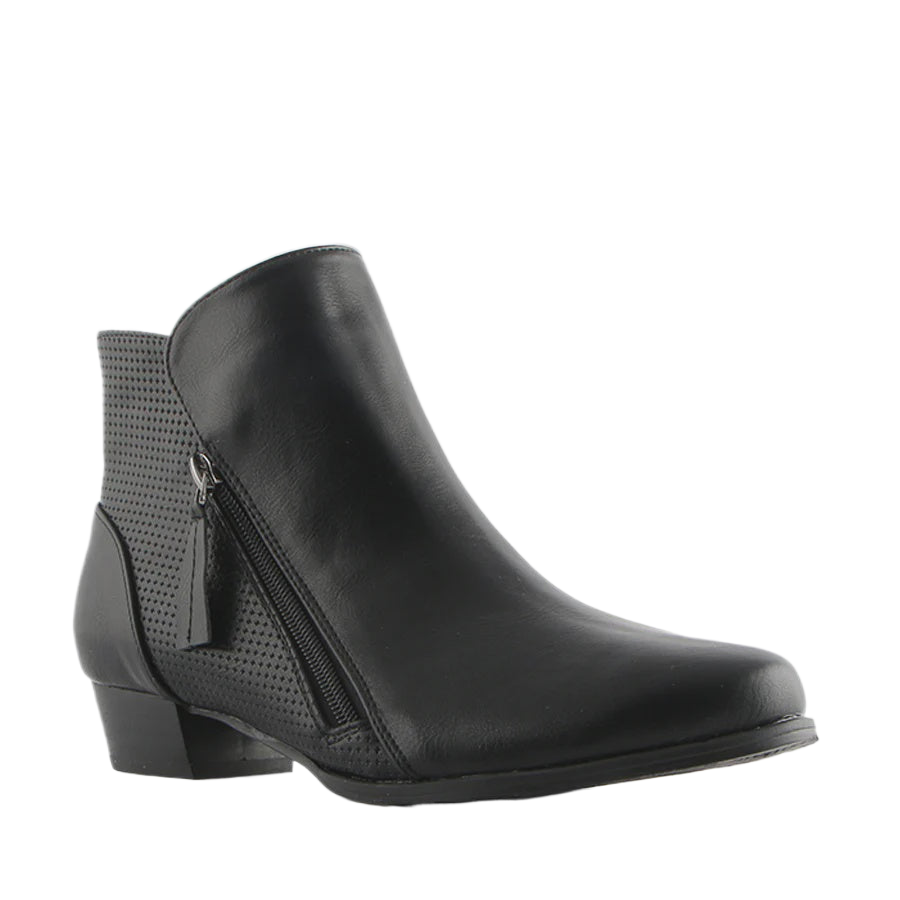 Cracker Ankle Boot Black Shoes Step on Air   