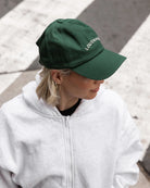 Demi Canvas Cap - Forest Green Hats & Millinery Louenhide