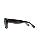 Cresent Womens Sunglasses Black/Smoke Sunglasses & Glasses White Haven