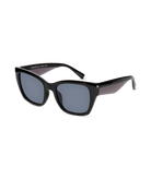 Cresent Womens Sunglasses Black/Smoke Sunglasses & Glasses White Haven