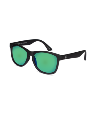 Tallows Mens Sunglass Black/Green Sunglasses & Glasses White Haven