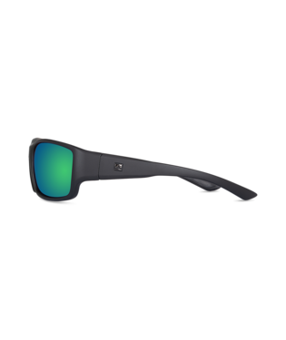 Stradbroke Mens Sunglass Black/Green Sunglasses & Glasses White Haven   