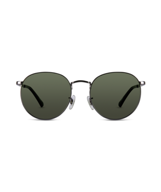 Bangalow Universal Sunglass Gunmetal/Green Sunglasses & Glasses White Haven   