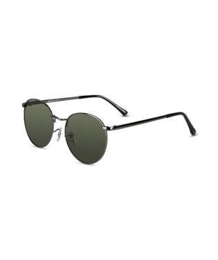 Bangalow Universal Sunglass Gunmetal/Green Sunglasses & Glasses White Haven   