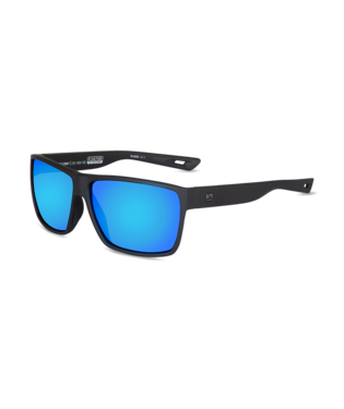 Mulloway Universal Sunglass Black/Blue Sunglasses & Glasses White Haven   