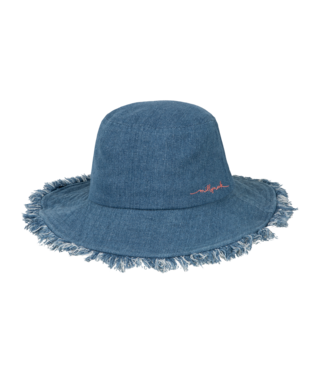 Narooma Girls Floppy Denim Hats & Millinery Kooringal 2-5yrs (51cm)  