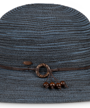 Ladies Short Brim Hat Sophia Navy Hats & Millinery Kooringal   