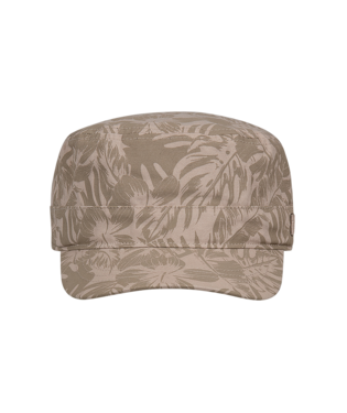 Womens Mao Cap Marley Tropics Latte Hats & Millinery Kooringal   