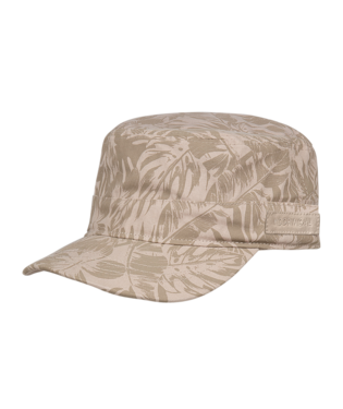 Womens Mao Cap Marley Tropics Latte Hats & Millinery Kooringal   