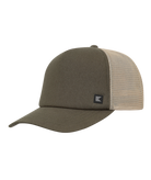 Crescent Mens Trucker Cap Olive Hats & Millinery Kooringal OS
