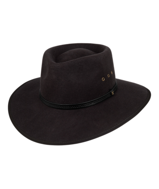 WoodBury Universal Drover Black Hats & Millinery Kooringal S (56cm)  