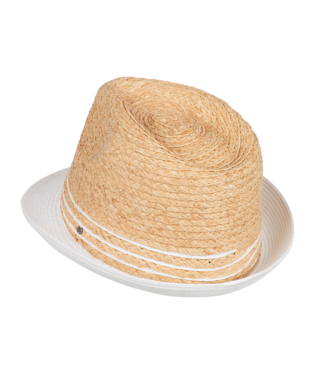 Ladies Fedora Hat Jordan White Hats & Millinery Kooringal   