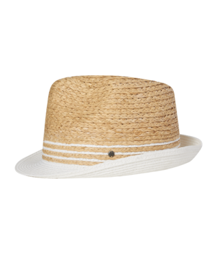 Ladies Fedora Hat Jordan White Hats & Millinery Kooringal   